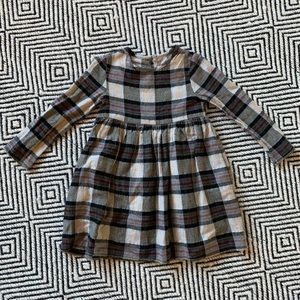 Zara Girls Plaid Dress